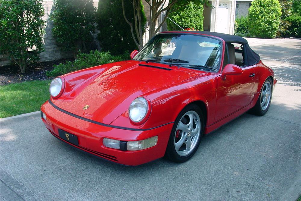 1990 PORSCHE 911 CARRERA 4 CABRIOLET