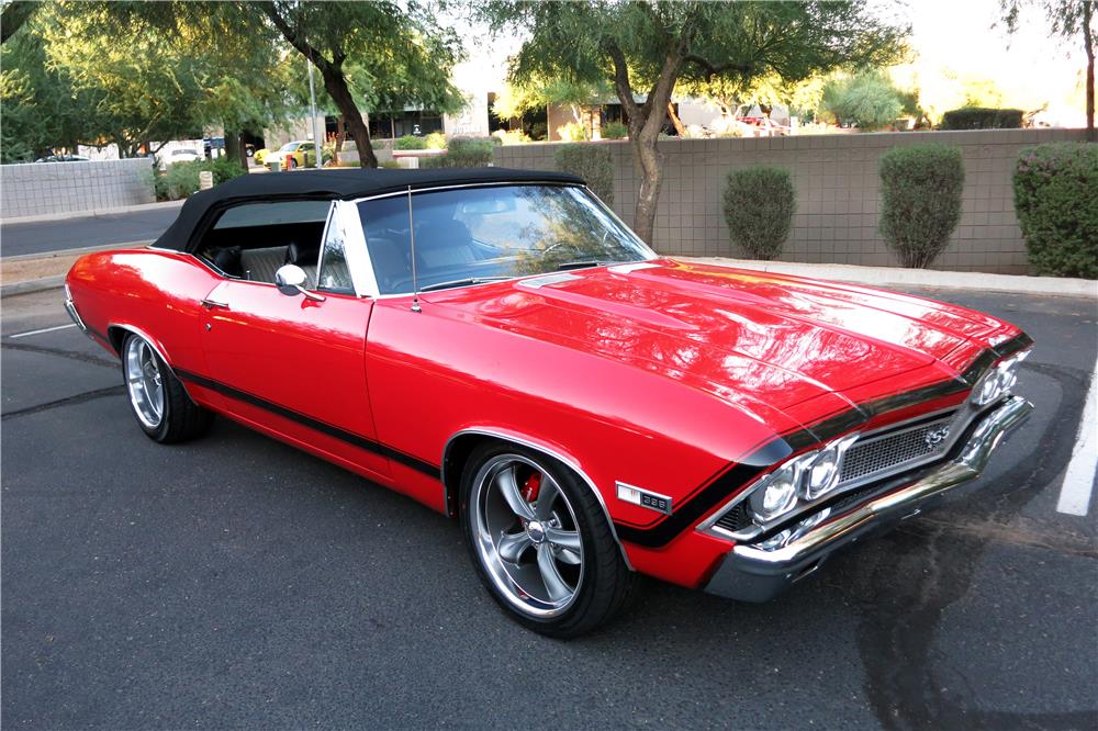 1968 CHEVROLET CHEVELLE MALIBU CONVERTIBLE