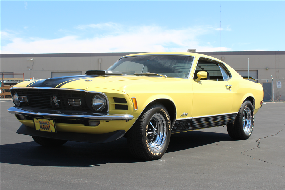 1970 FORD MUSTANG MACH 1 FASTBACK