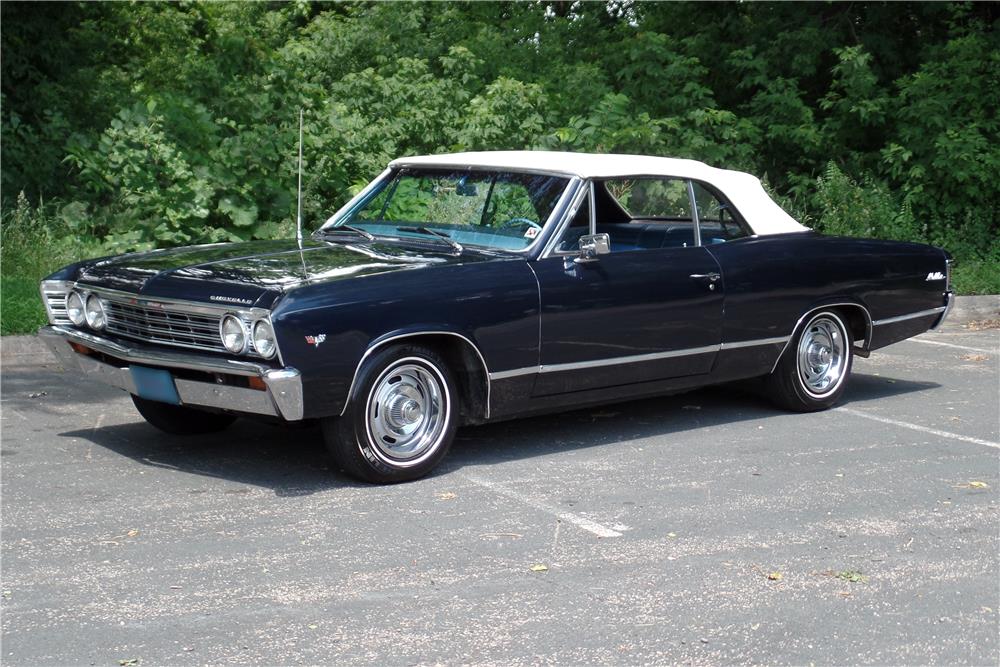 1967 CHEVROLET CHEVELLE MALIBU CONVERTIBLE