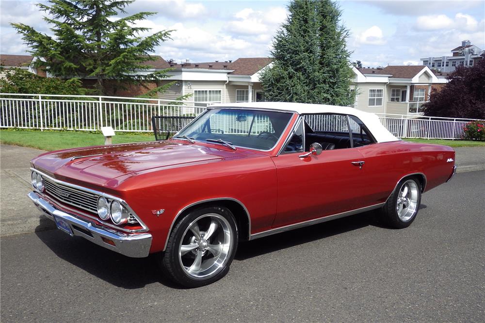 1966 CHEVROLET CHEVELLE MALIBU CONVERTIBLE