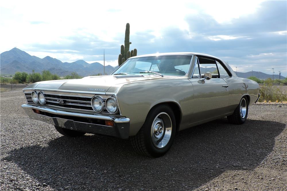 1967 CHEVROLET CHEVELLE MALIBU CUSTOM COUPE