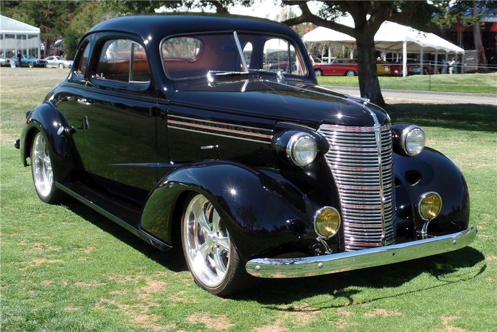 1938 CHEVROLET 5-WINDOW CUSTOM COUPE