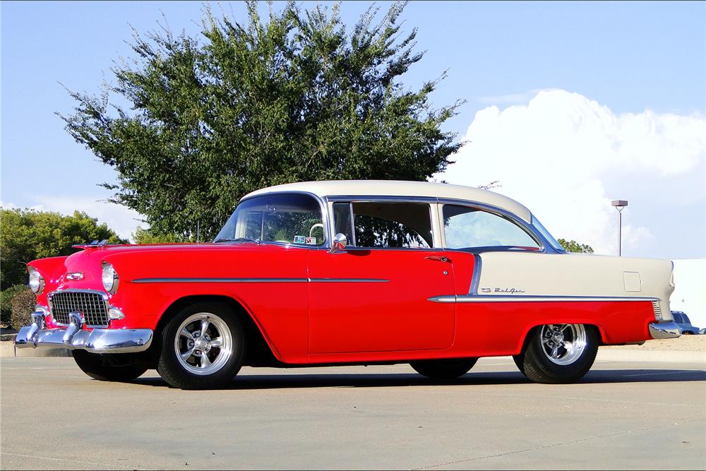 1955 CHEVROLET BEL AIR CUSTOM SEDAN