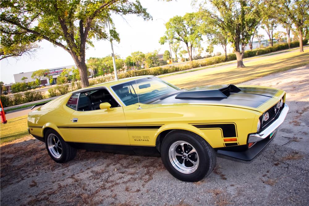 1971 FORD MUSTANG BOSS 351 CUSTOM FASTBACK