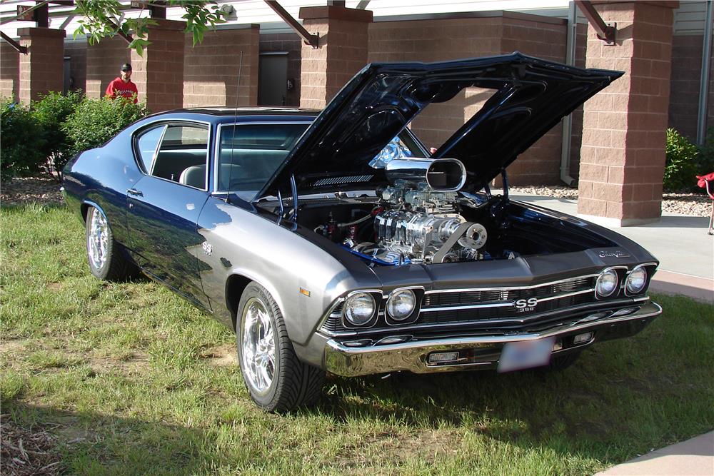 1969 CHEVROLET CHEVELLE MALIBU SS CUSTOM COUPE