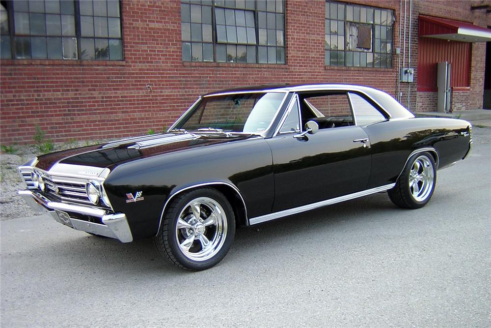 1967 CHEVROLET CHEVELLE CUSTOM HARDTOP