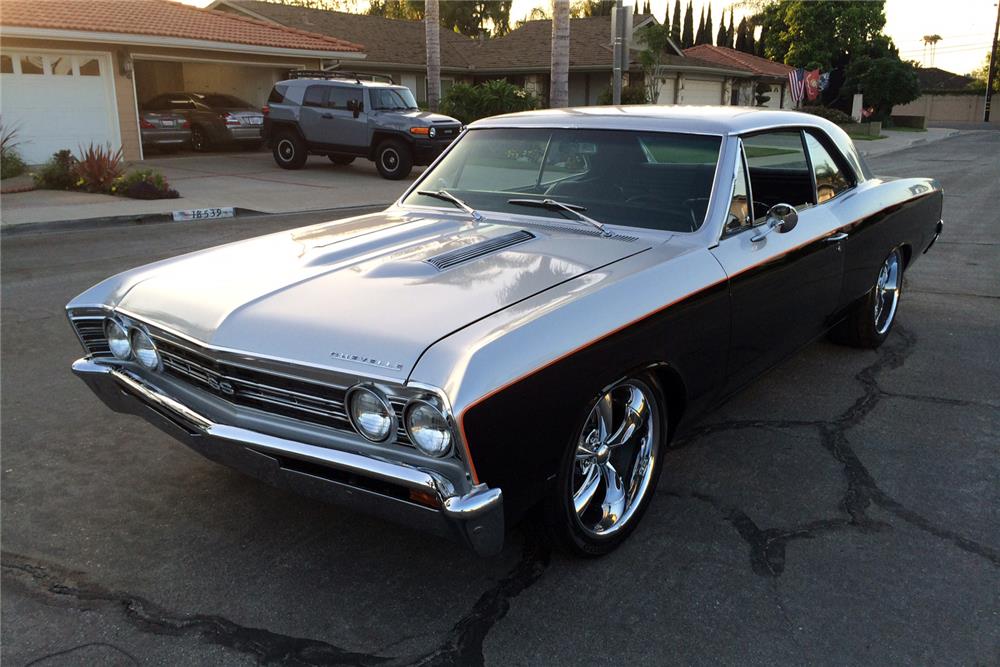 1967 CHEVROLET CHEVELLE CUSTOM HARDTOP