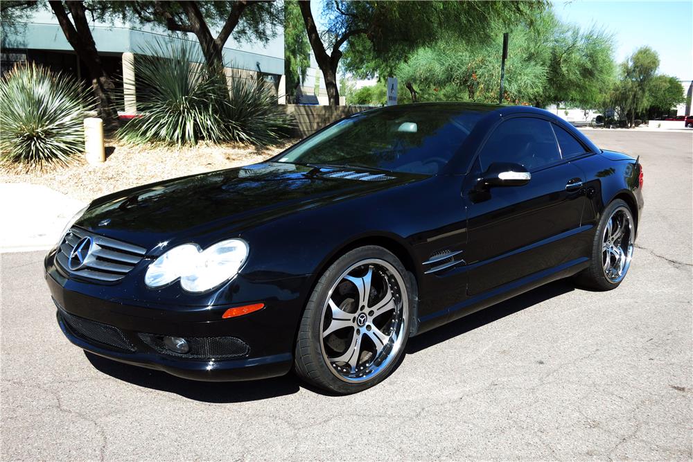 2003 MERCEDES-BENZ SL500 CONVERTIBLE