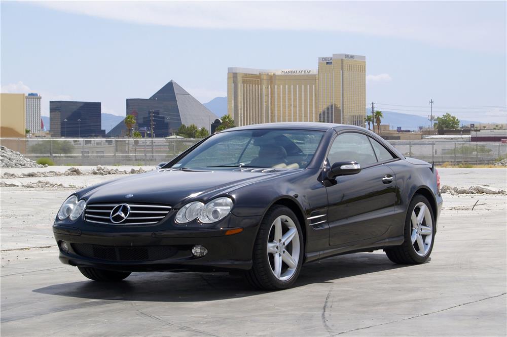 2005 MERCEDES-BENZ SL500 CONVERTIBLE