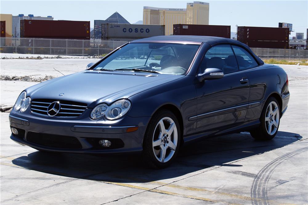 2005 MERCEDES-BENZ CLK500 CONVERTIBLE