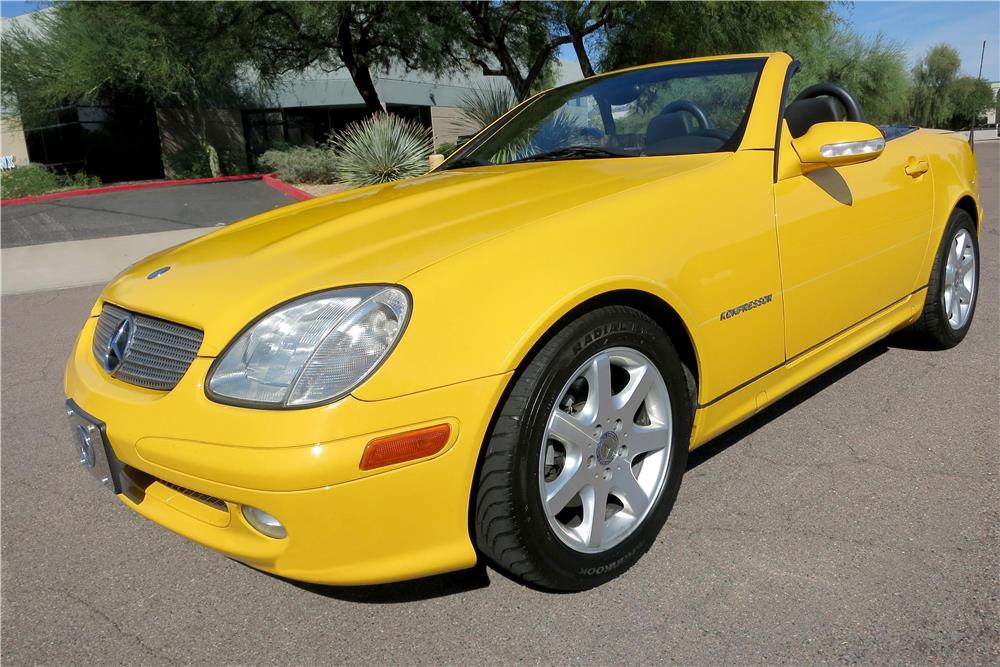 2002 MERCEDES-BENZ SLK230 CONVERTIBLE