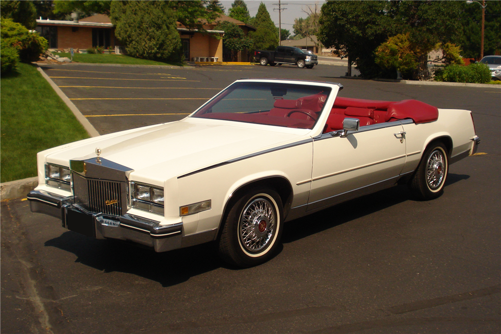 1985 CADILLAC ELDORADO CONVERTIBLE