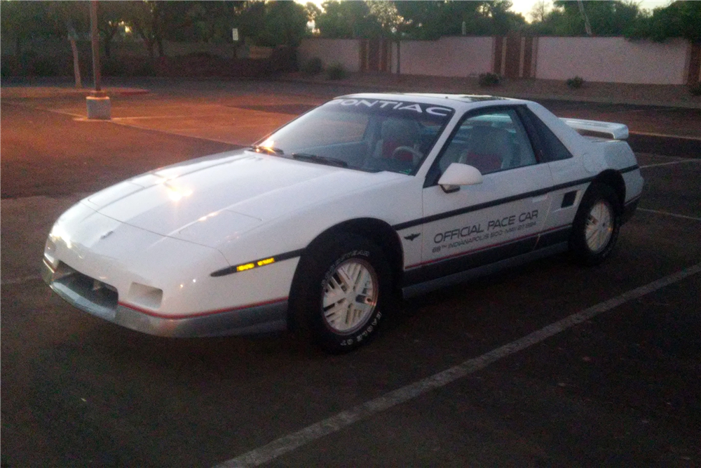 1984 PONTIAC FIERO PACE CAR