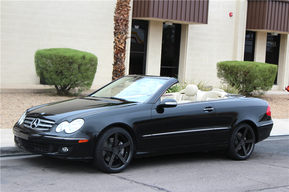 2009 MERCEDES-BENZ CLK350 CONVERTIBLE