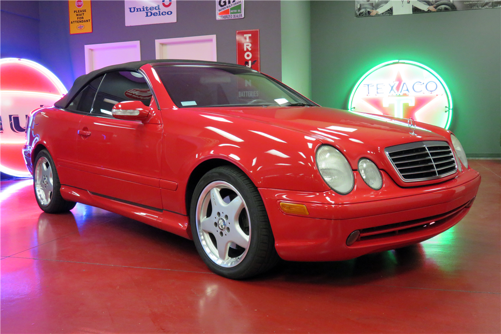 2003 MERCEDES-BENZ CLK430 CONVERTIBLE