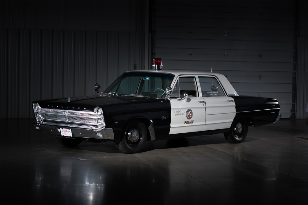 1965 PLYMOUTH FURY LAPD TRIBUTE CAR