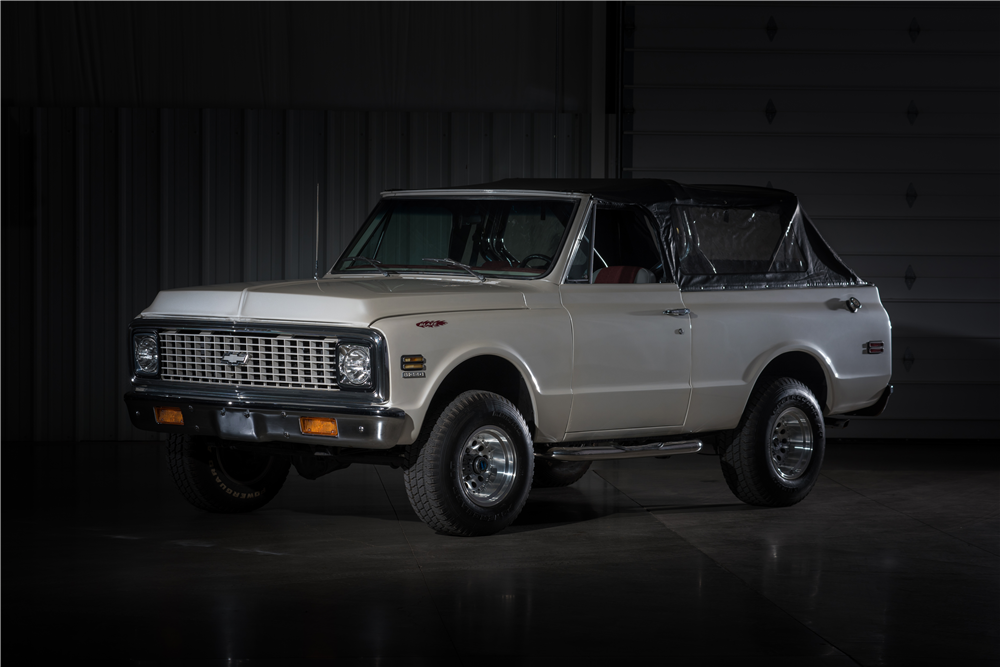 1972 CHEVROLET BLAZER CUSTOM 4X4 CONVERTIBLE