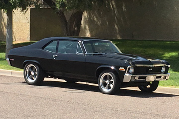 1970 CHEVROLET NOVA CUSTOM COUPE