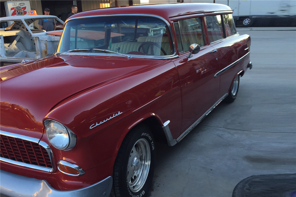 1955 CHEVROLET 150 CUSTOM WAGON