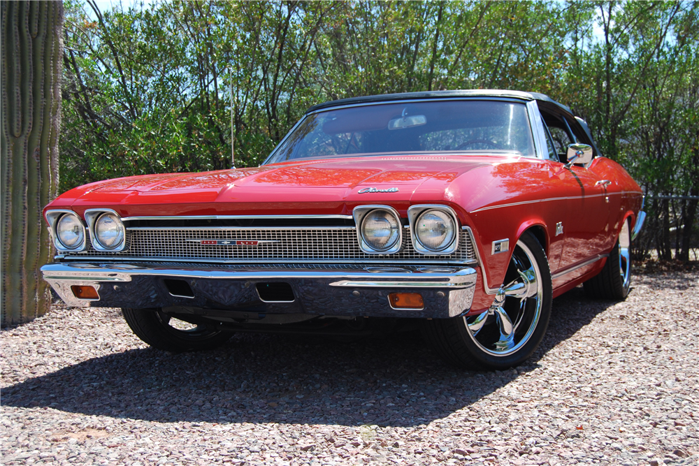 1968 CHEVROLET MALIBU CONVERTIBLE