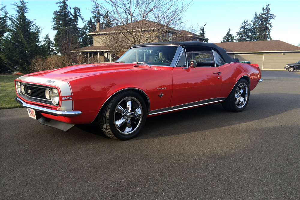 1967 CHEVROLET CAMARO CONVERTIBLE