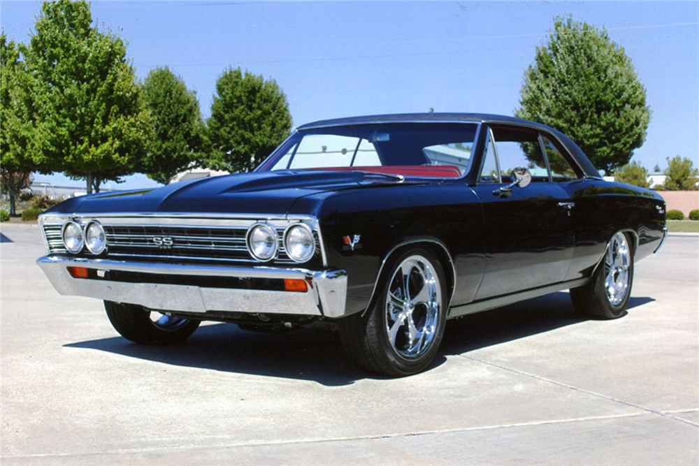 1967 CHEVROLET CHEVELLE CUSTOM COUPE