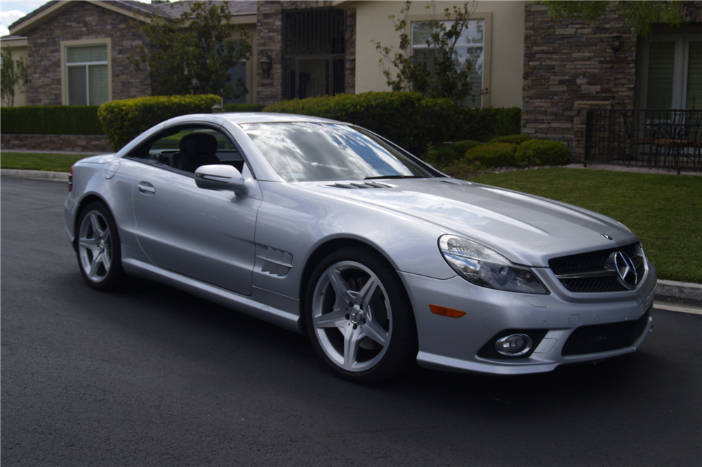 2009 MERCEDES-BENZ SL550 CONVERTIBLE