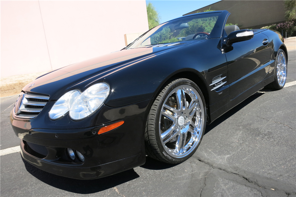 2004 MERCEDES-BENZ SL600 CONVERTIBLE