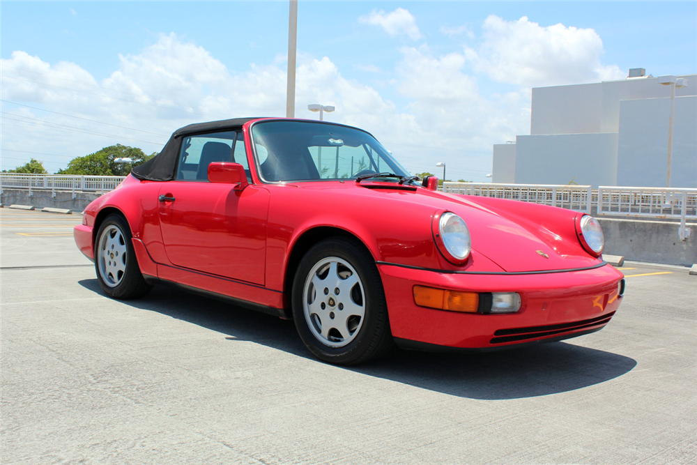 1990 PORSCHE 911 CARRERA CABRIO