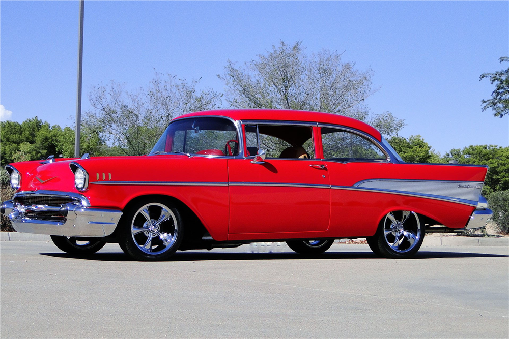 1957 CHEVROLET BEL AIR CUSTOM COUPE