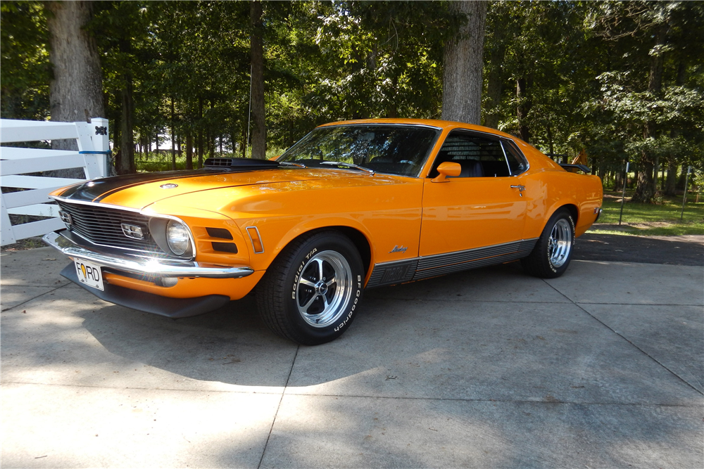 1970 FORD MUSTANG MACH 1 FASTBACK