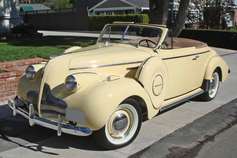 1939 BUICK 46 C CONVERTIBLE