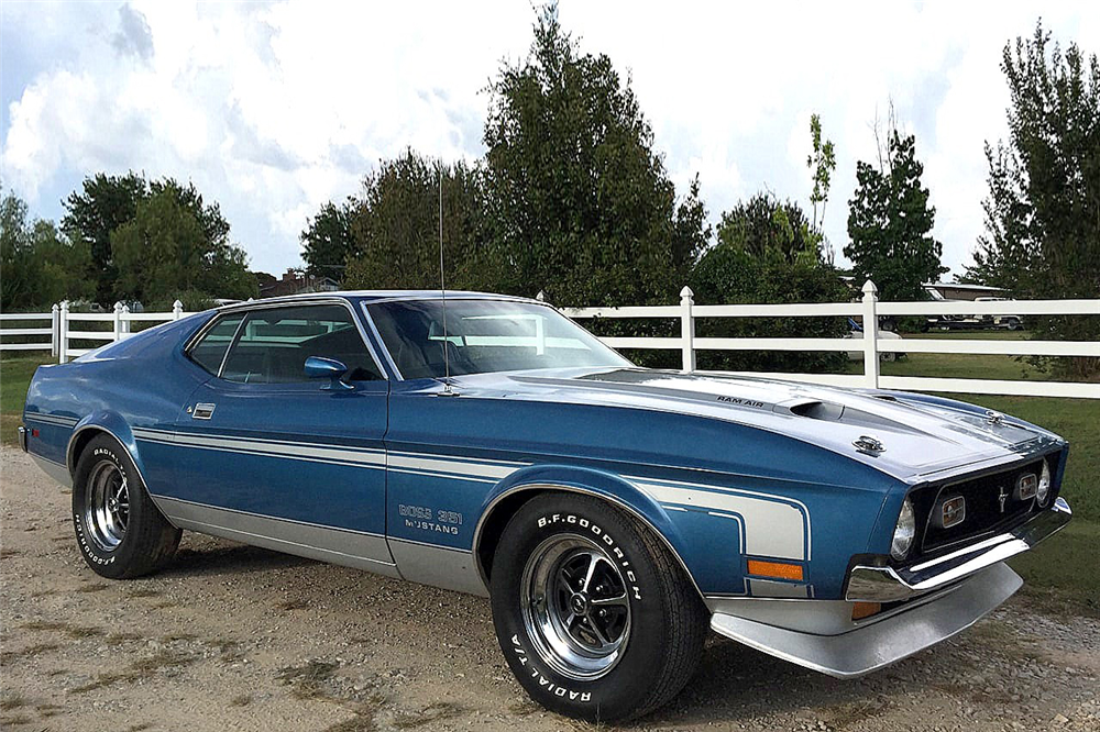 1971 FORD MUSTANG BOSS 351 FASTBACK