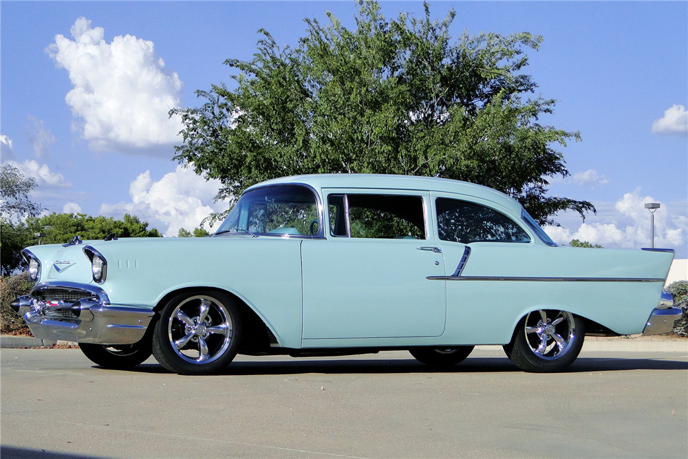 1957 CHEVROLET 150 CUSTOM SEDAN