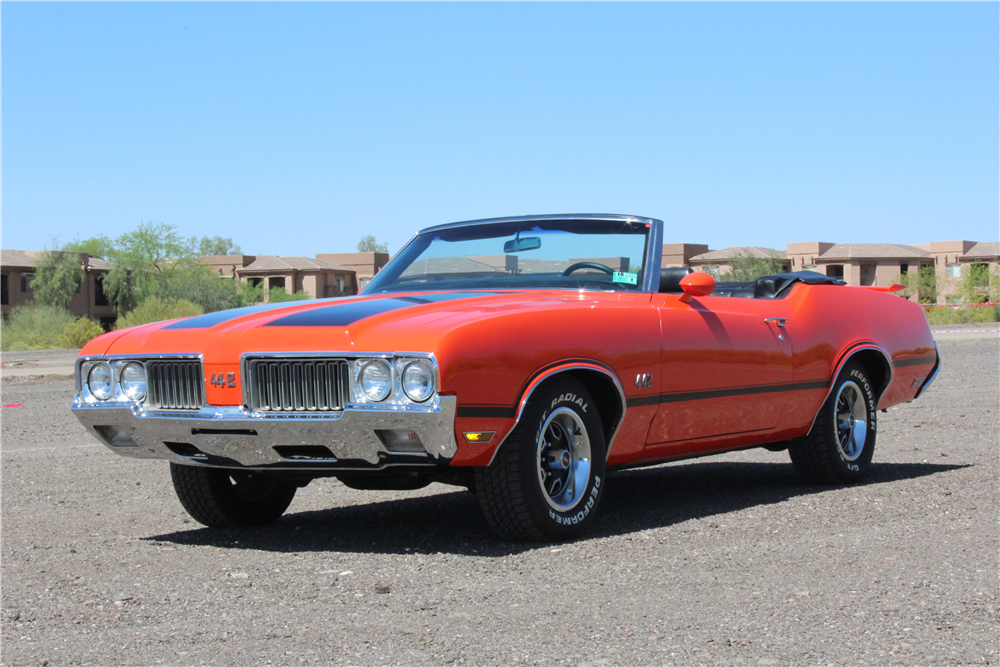 1970 OLDSMOBILE 442 CONVERTIBLE