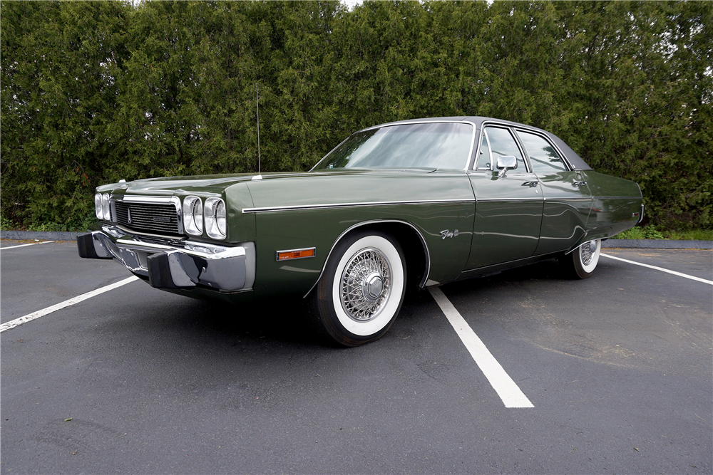 1973 PLYMOUTH FURY III BROUGHAM 4-DOOR SEDAN