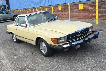 1979 MERCEDES-BENZ 450SL CONVERTIBLE