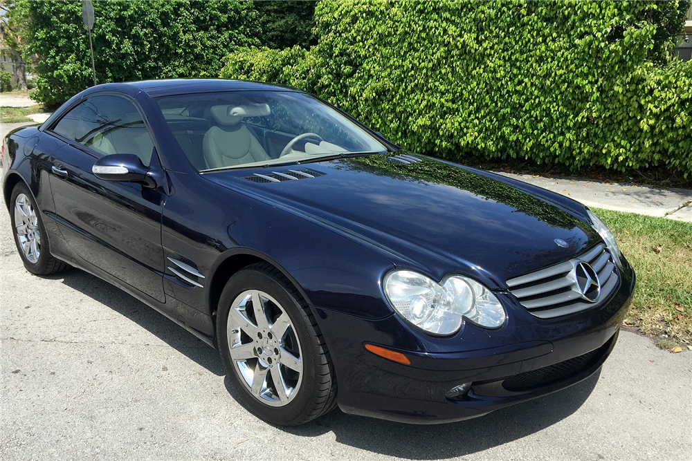 2003 MERCEDES-BENZ SL 500 CONVERTIBLE