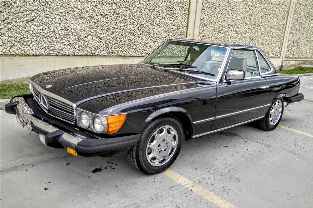 1982 MERCEDES-BENZ 380 SL CONVERTIBLE