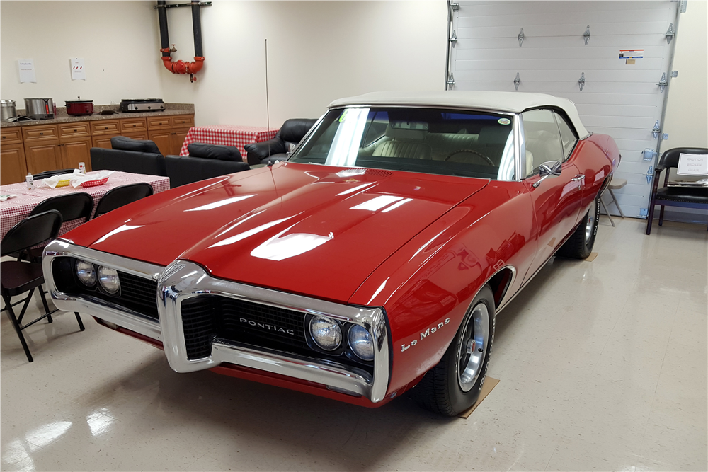 1969 PONTIAC LEMANS CONVERTIBLE