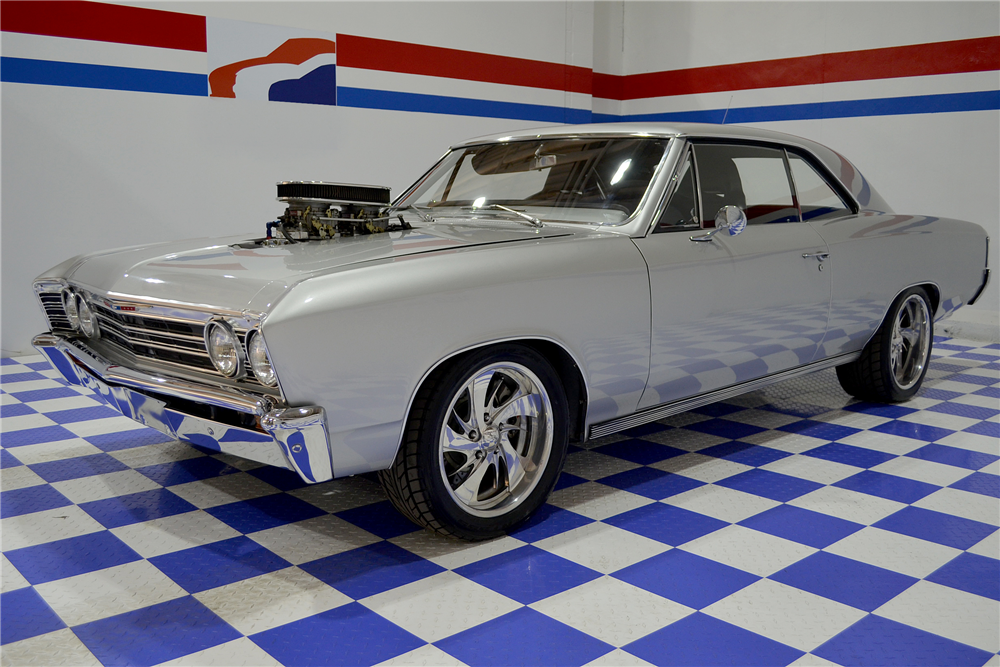 1967 CHEVROLET CHEVELLE CUSTOM HARDTOP