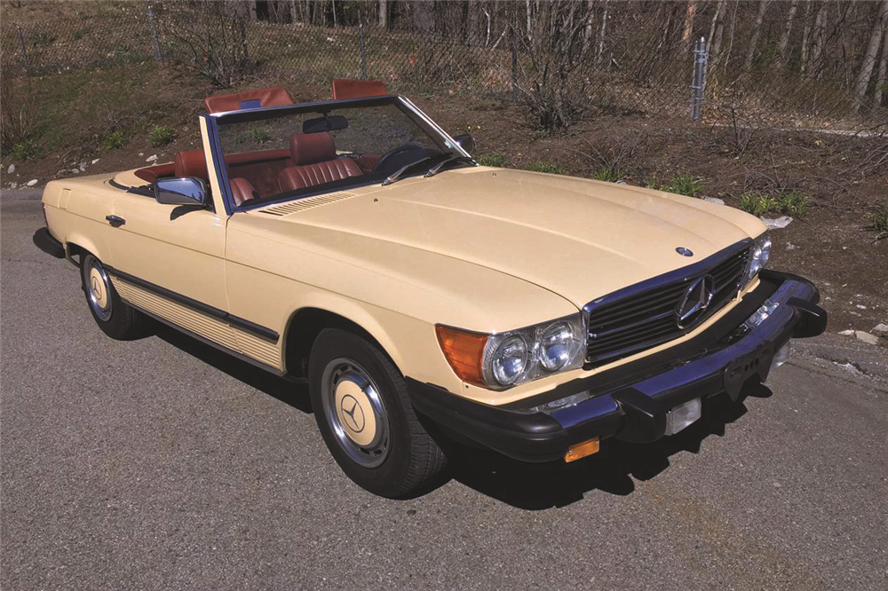 1980 MERCEDES-BENZ 450 SL CONVERTIBLE