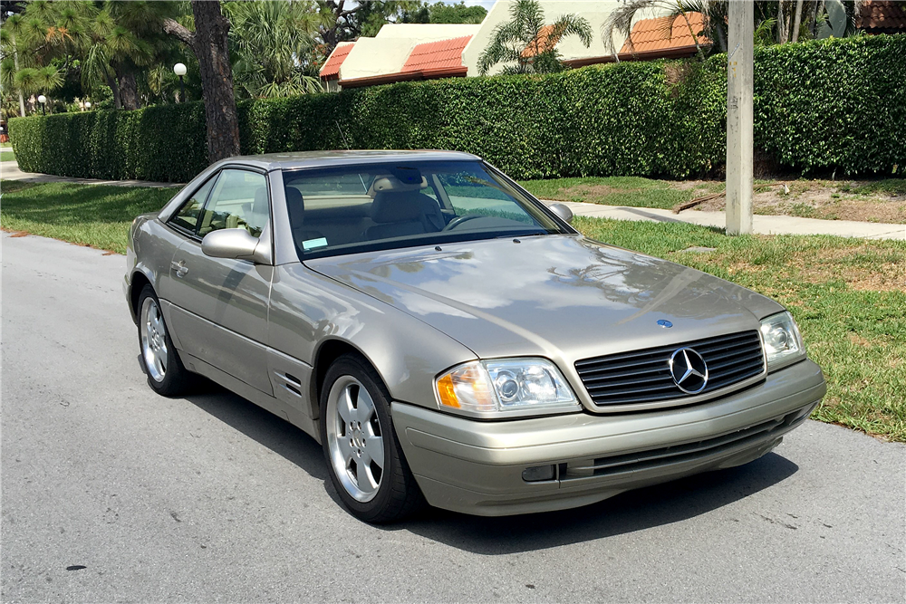 1999 MERCEDES-BENZ SL500 CONVERTIBLE