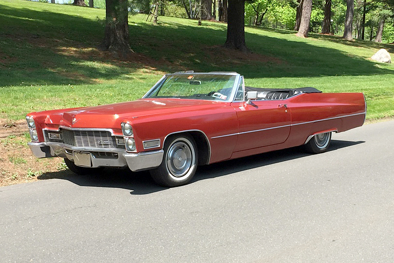 1968 CADILLAC DE VILLE CONVERTIBLE