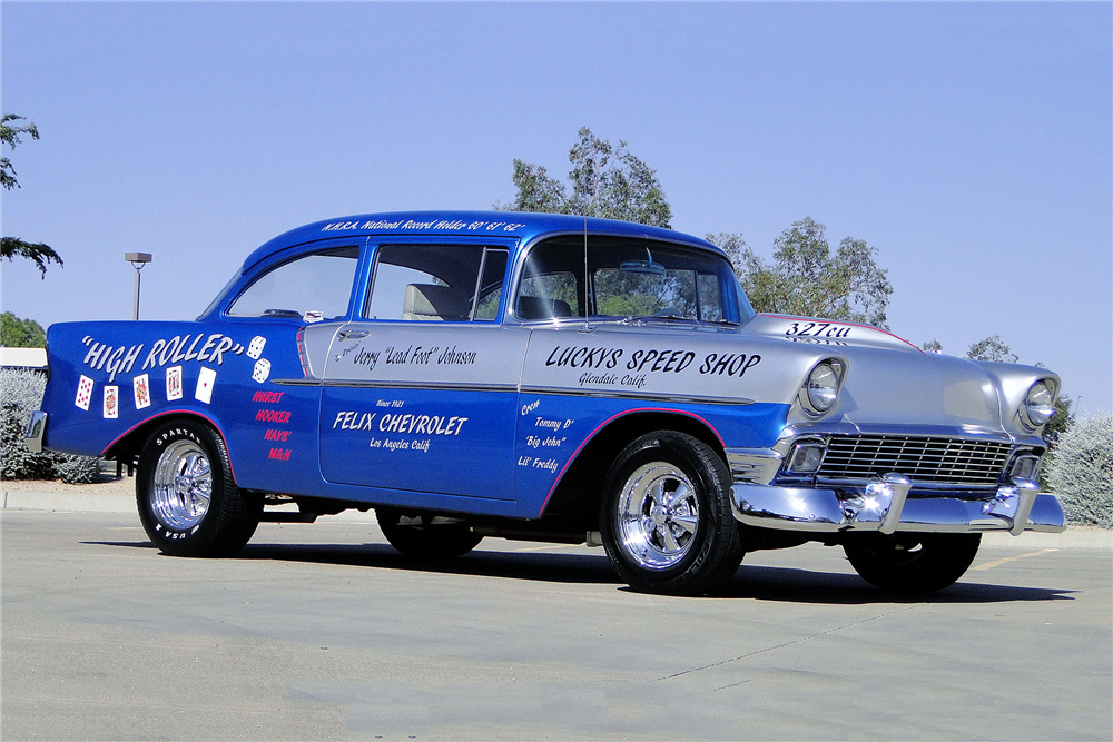 1956 CHEVROLET 150 CUSTOM 2-DOOR POST