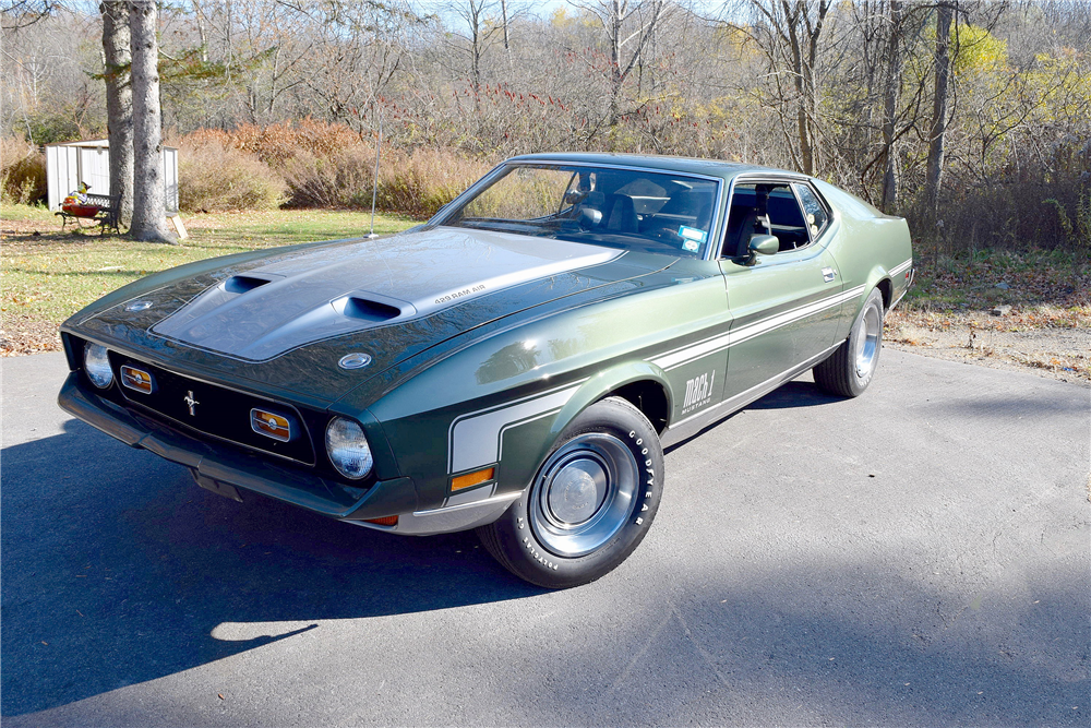 1971 FORD MUSTANG MACH 1 429 CJ FASTBACK