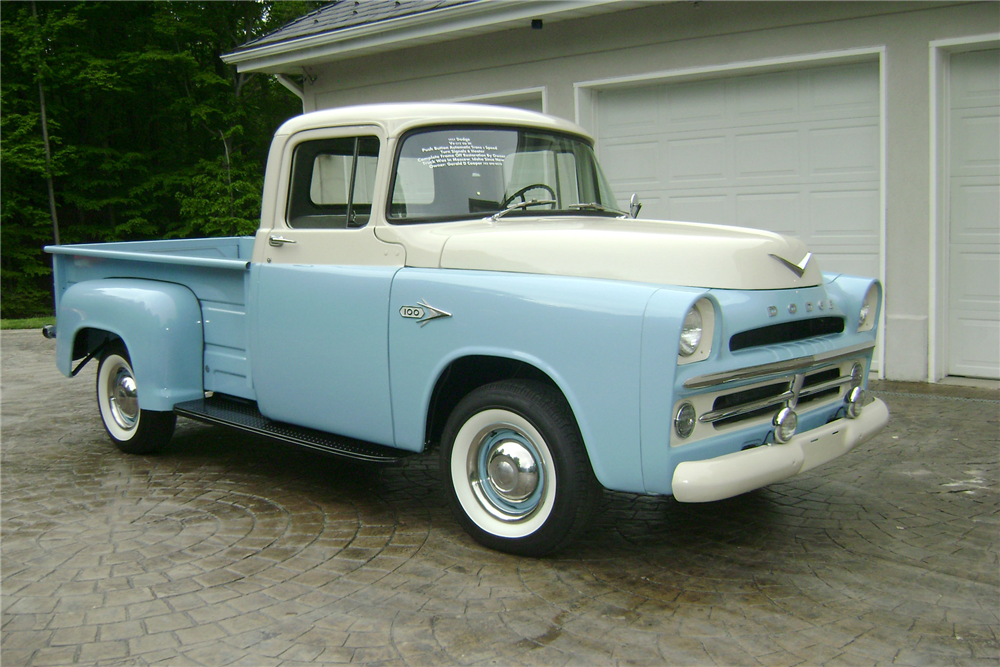 1957 DODGE D-100 STEPSIDE PICKUP