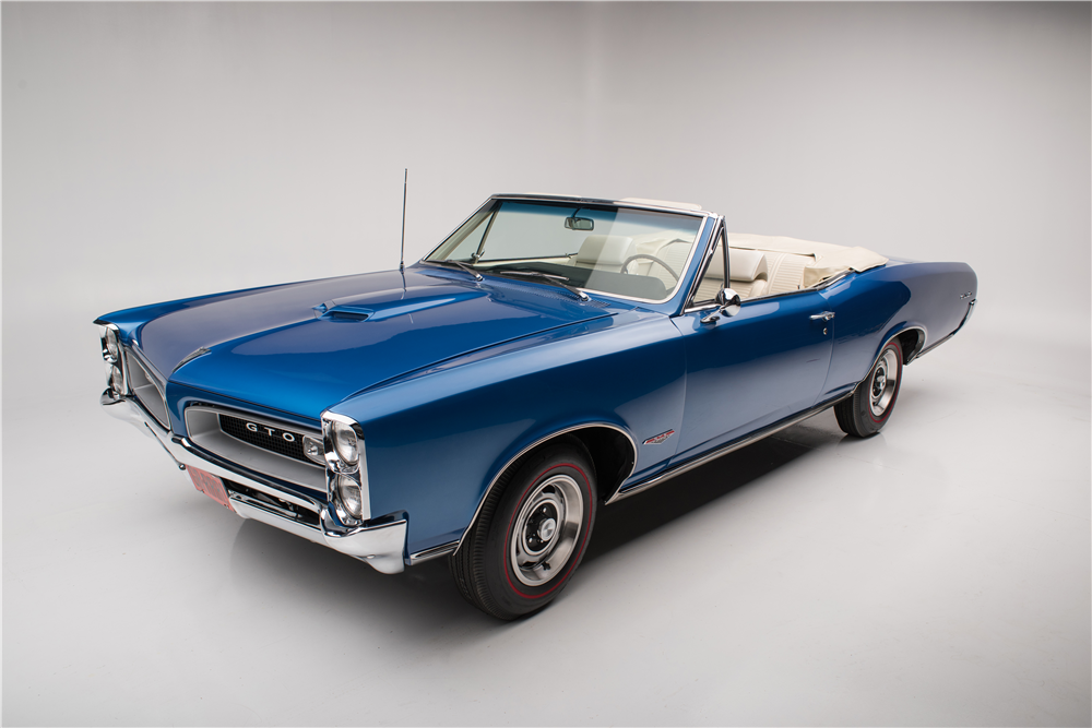 1966 PONTIAC GTO CONVERTIBLE