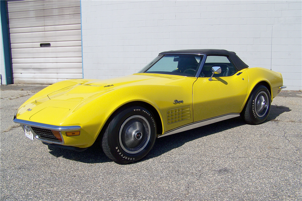 1972 CHEVROLET CORVETTE 454/270 CONVERTIBLE